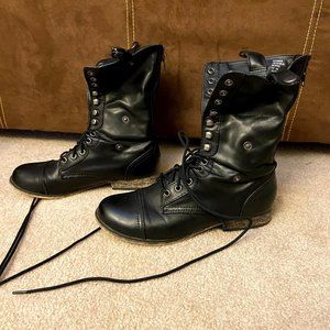 Mix No. 6 Foldable Black Boots